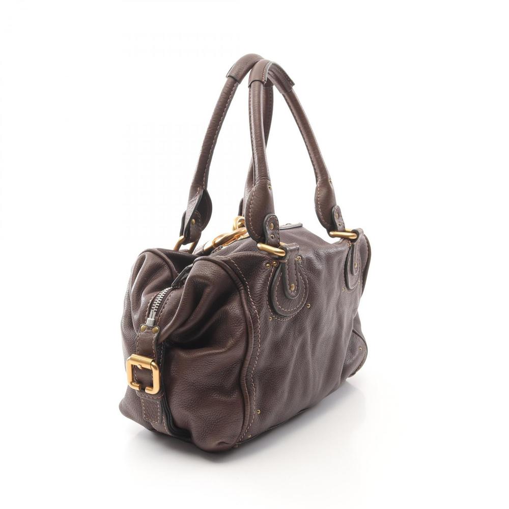 Chloe Paddington leather Bag Shoulder brown - Picture 2 of 8